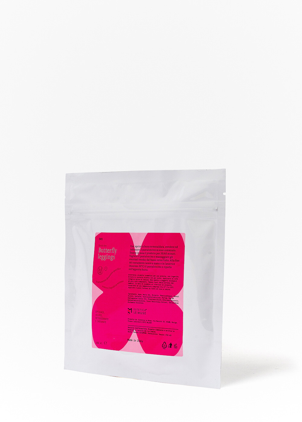 butterfly-leggings-pantaloncino-drenante-gambe-liquidi-eccesso-detossinante-lato